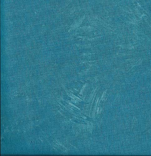 Plaster of Paris - Cool - Bright Turquoise brush texture