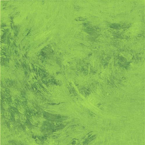 Plaster of Paris - Lime - bright green brush texture