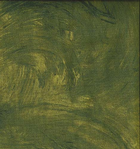 Plaster of Paris - Reggae - Green and Yellow brush texture