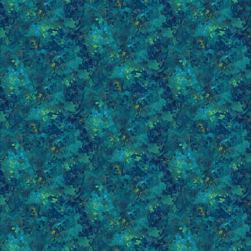 Chroma - Peacock - shades of teal & green paint texture
