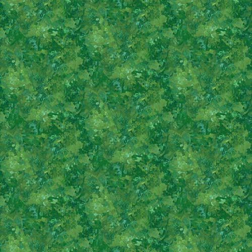 Chroma - Rainforest - shades of green paint texture
