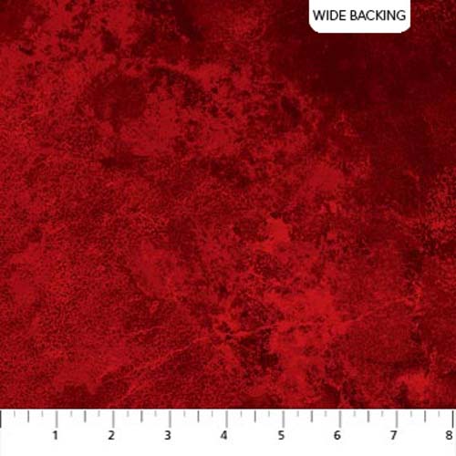 108" Stonehenge Backing -- Reds - shades of red stone texture
