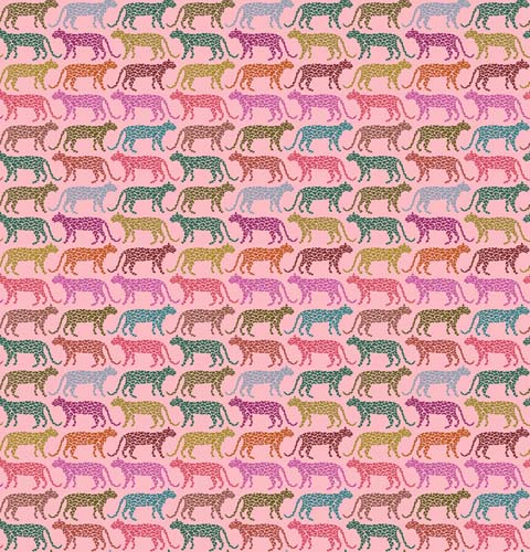 108" Wide Back - Backings No. 4 - Jaguar - Pink