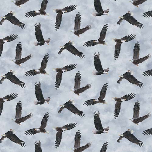 When Eagles Soar-Digital-Blue Gray Multi-Tossed Eagles Soaring-Naturescapes