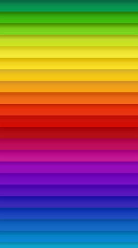 Color Play - Rainbow stripes -lengthwise - shaded distinct rainbow stripes