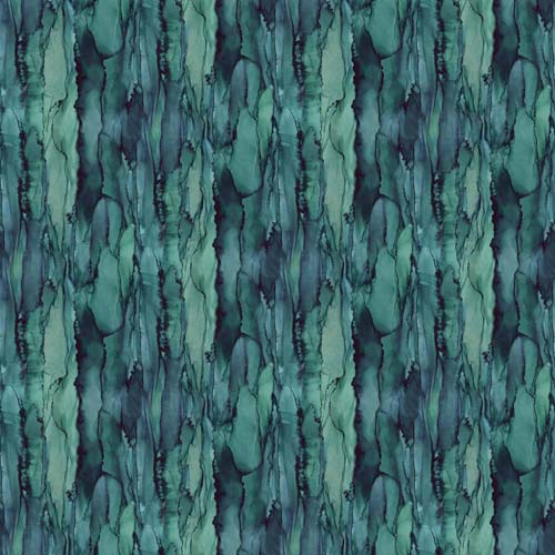 Northern Peaks - Vertical texture - Pine blue - watercolor texture in teals