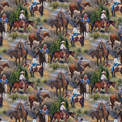 Hidden Valley - Cowboys - Multi - Cowboy montage - range life