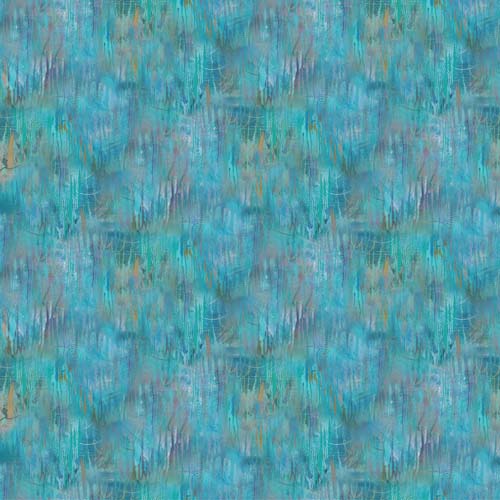 Tranquil Tides - Texture -Blue -  blue/teal brush, line texture