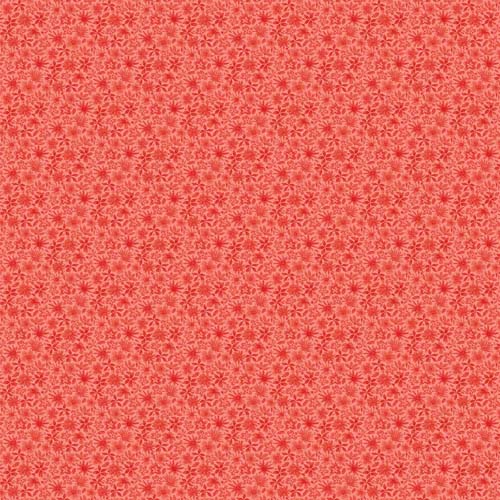 Hide and Seek - Tonal Flowers- Coral- pink floral tone on tone