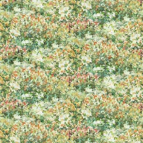 Row By Row 2025 - The Great Outdoors - Meadow Scene - Green/Multi