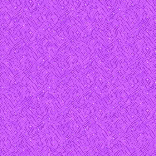 Hugs & Kisses Flannel -Little Hugs - Purple - purple & green dots on purple