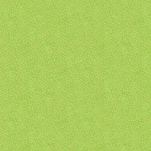Hugs & Kisses Flannel - Little Kisses - Lime - x's on lime green