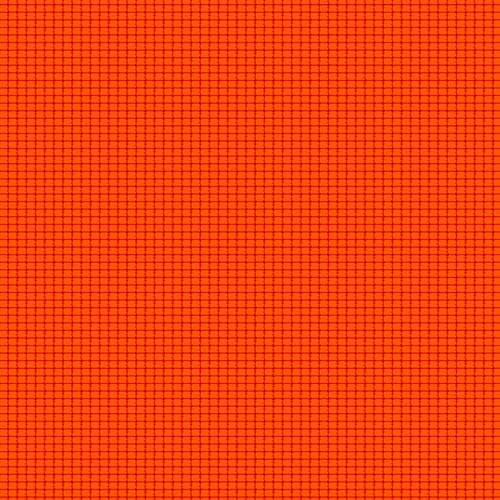 FIFA Prints - 26 Blender - Orange - orange 26 grid on red