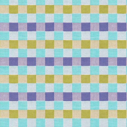 Check Mates Woven - Alternate- Rattle - purple, blue & gold plaid
