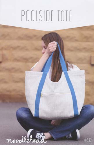 Noodlehead - Poolside Tote pattern #533 23 x 14 inches
