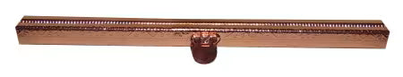 Wallet Clasp Frame - Embossed Rose Gold-7-1/2 in-Companion To The Quick Clas