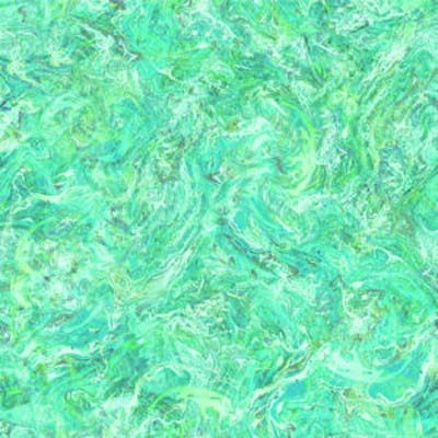 Eddies - Seafoam - Light green - marbelized swirls in greens