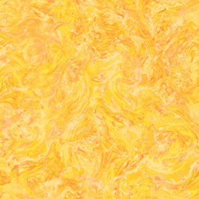 Eddies - Gold - marbelized swirls in yellows with orange