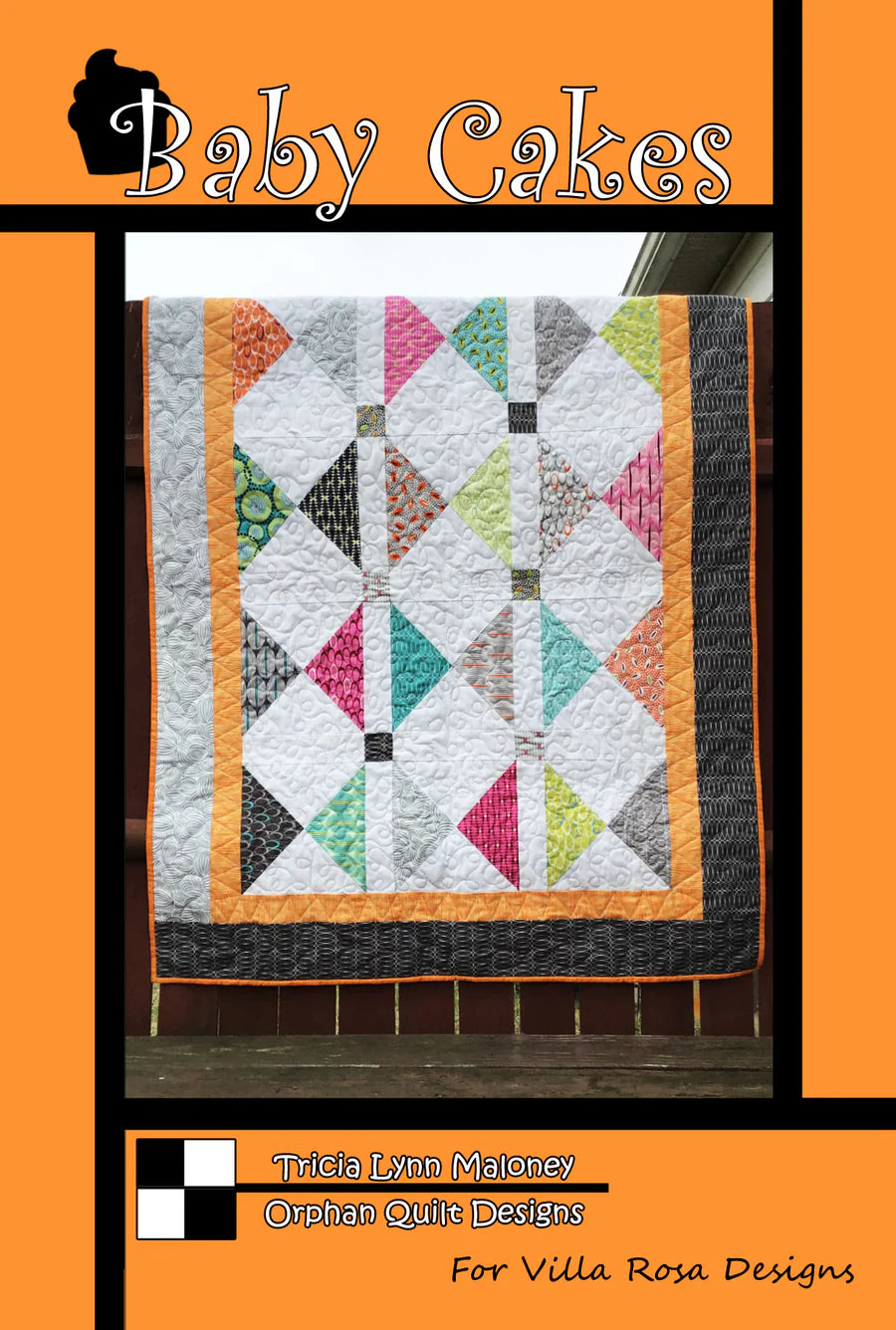 Baby Cakes - 10 in. squares - - 42x53 - Tricia Lynn Maloney  Villa Rosa Designs