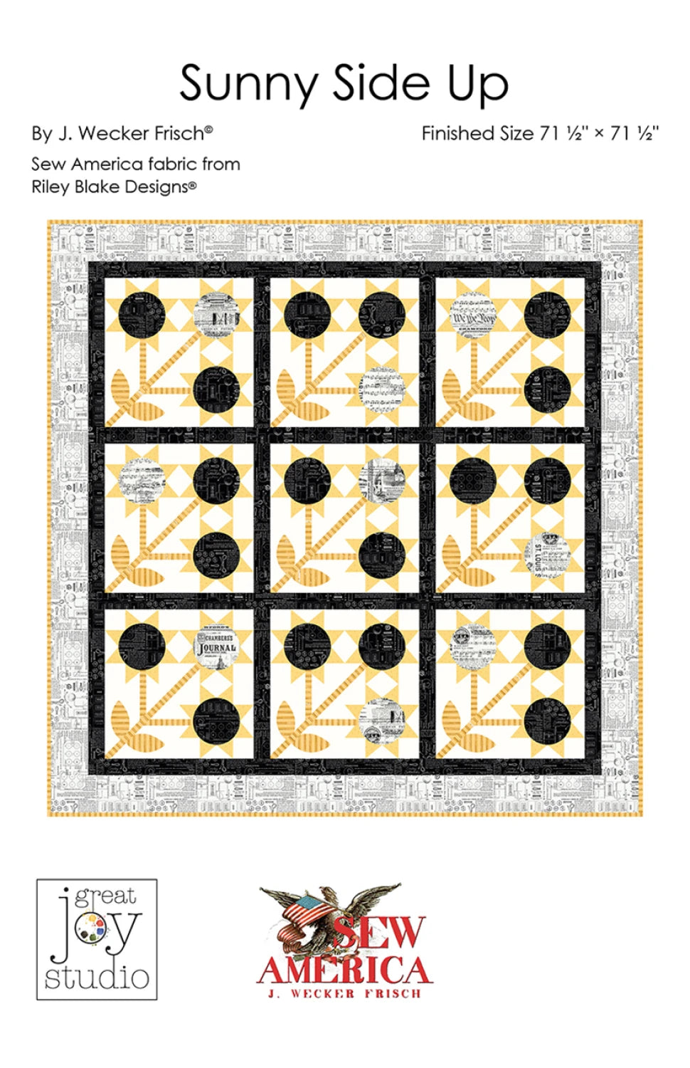 Sunny Side Up pattern - 71x71 by J. Wecker Frisch
