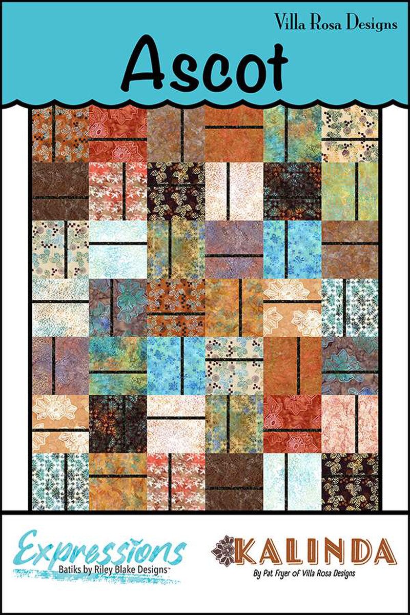 Ascot - 57 x 67 by Sugar PineQuilt Designs - RBD