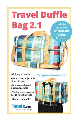 Travel Duffle Bag 2.1 - Functional stylish duffle bag by annie.com