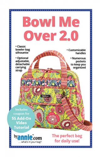 Bowl Me Over 2.0 - Classicbowler bag silhouette by annie.com