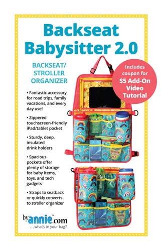 Backseat Babysitter 2.0 - Backseat/stroller organizer by annie.com