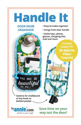 Handle It-Door Knob Organizer-12H x 51/2W by Annie.com