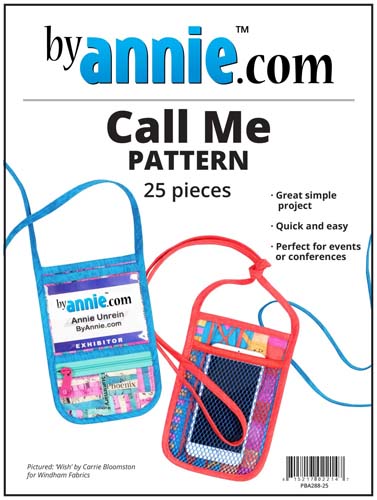Call Me  - name tag/cellphonebag single page - byAnnie.com