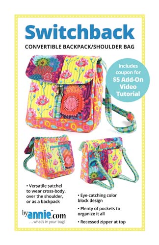 Switchback - Convertible backpack/shoulder bag - by Annie.com
