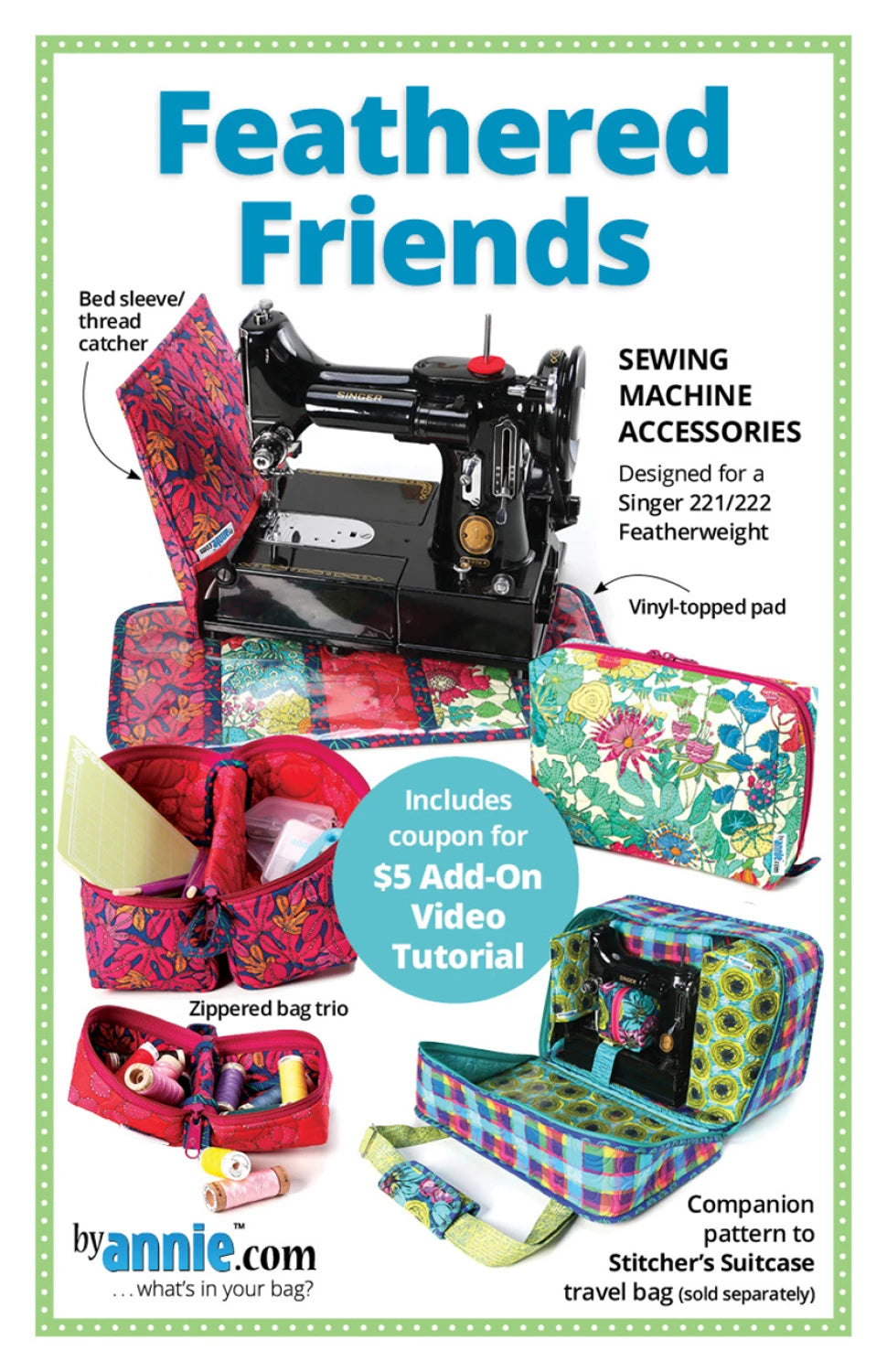 Feathered Friends - pattern byAnnie.com - PBA320