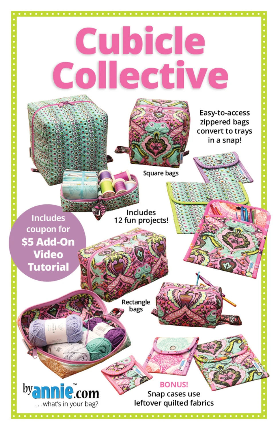 Cubicle Collective - pattern byAnnie.com - PBA321