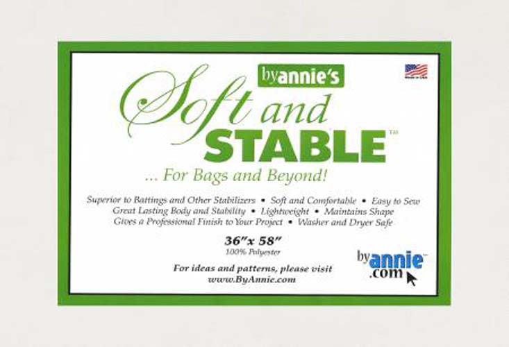 Soft and Stable - for bags & beyond SS2036  36 x 58 - White