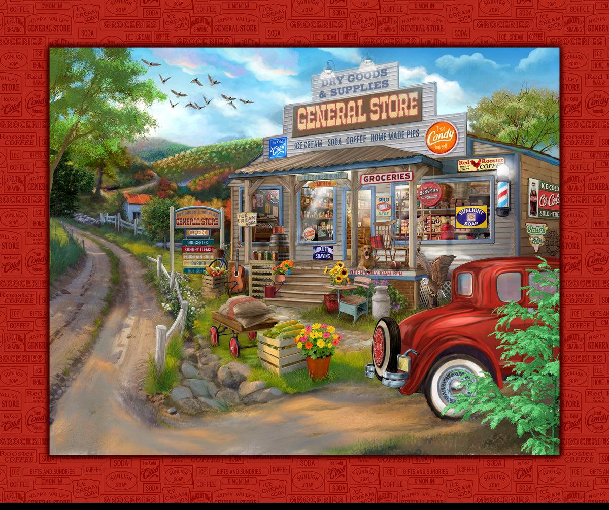 General Store - 1yd. PANEL