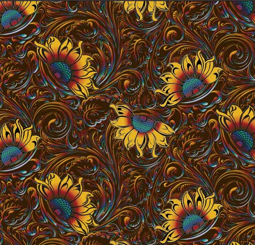 Etched in Sunlight - 2024 Central KS Shop Hop Exclusive Fabric - Chocolate
