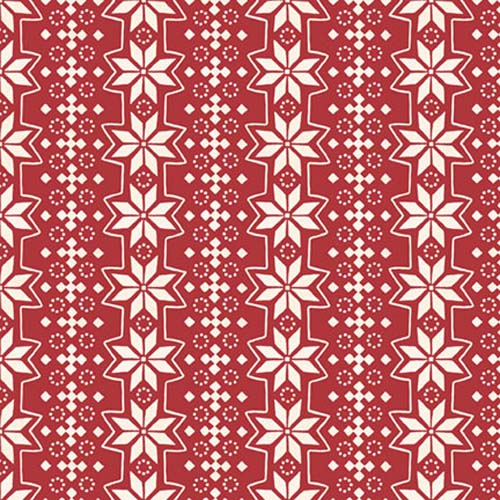 Tis the Season - Snowflake Stripe