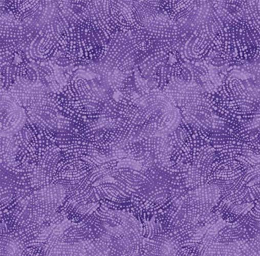 108" Wide Back -  Serenity - Serene Texture - Violet - dotted swirls