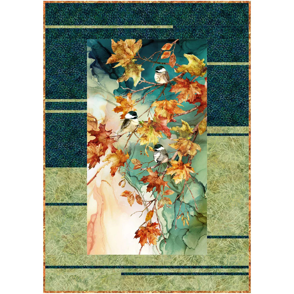 Autumn Blaze Quilt Pattern by Patti Carey