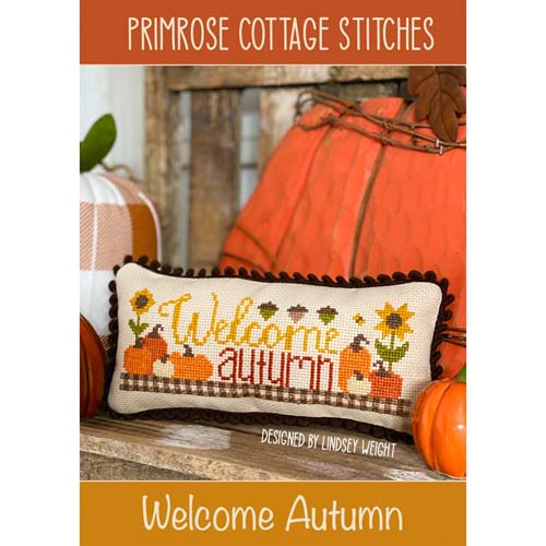 Welcome Autumn - CROSS STITCH  pattern by Lindsey Weight