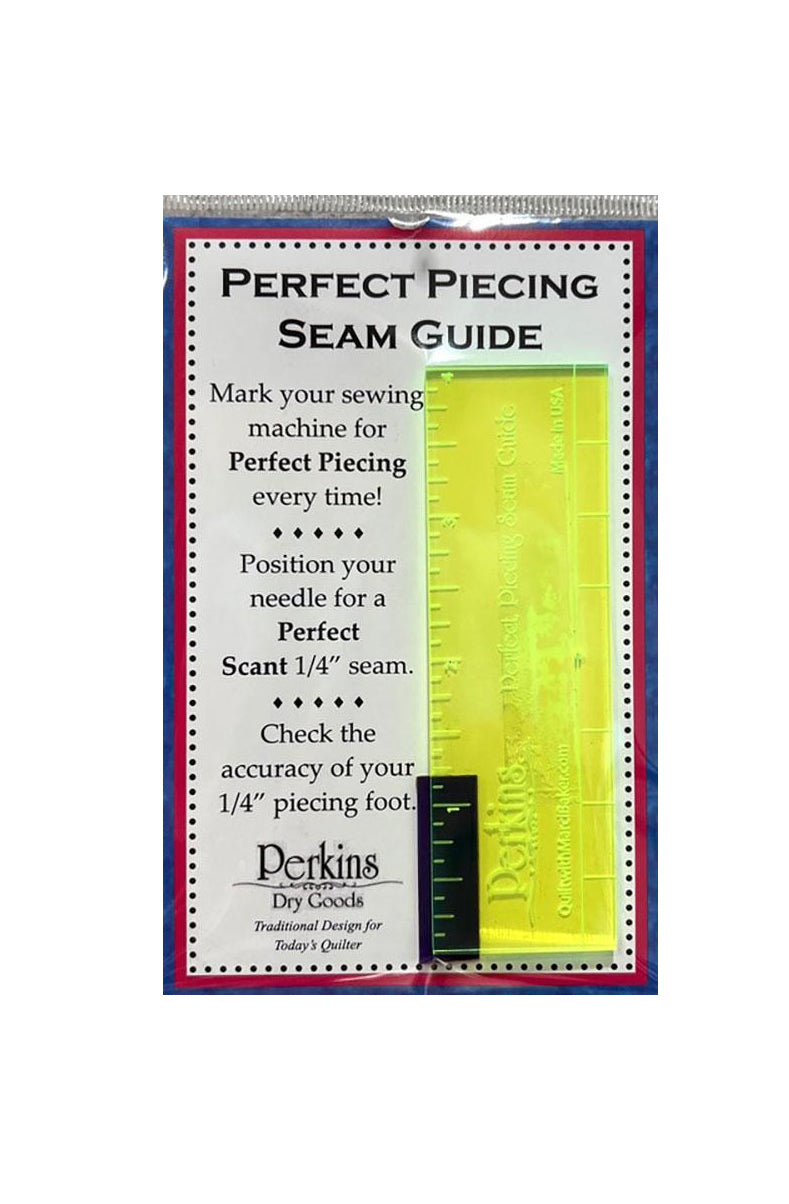 Perfect Piecing Seam Guide - marks perfect scant quarter