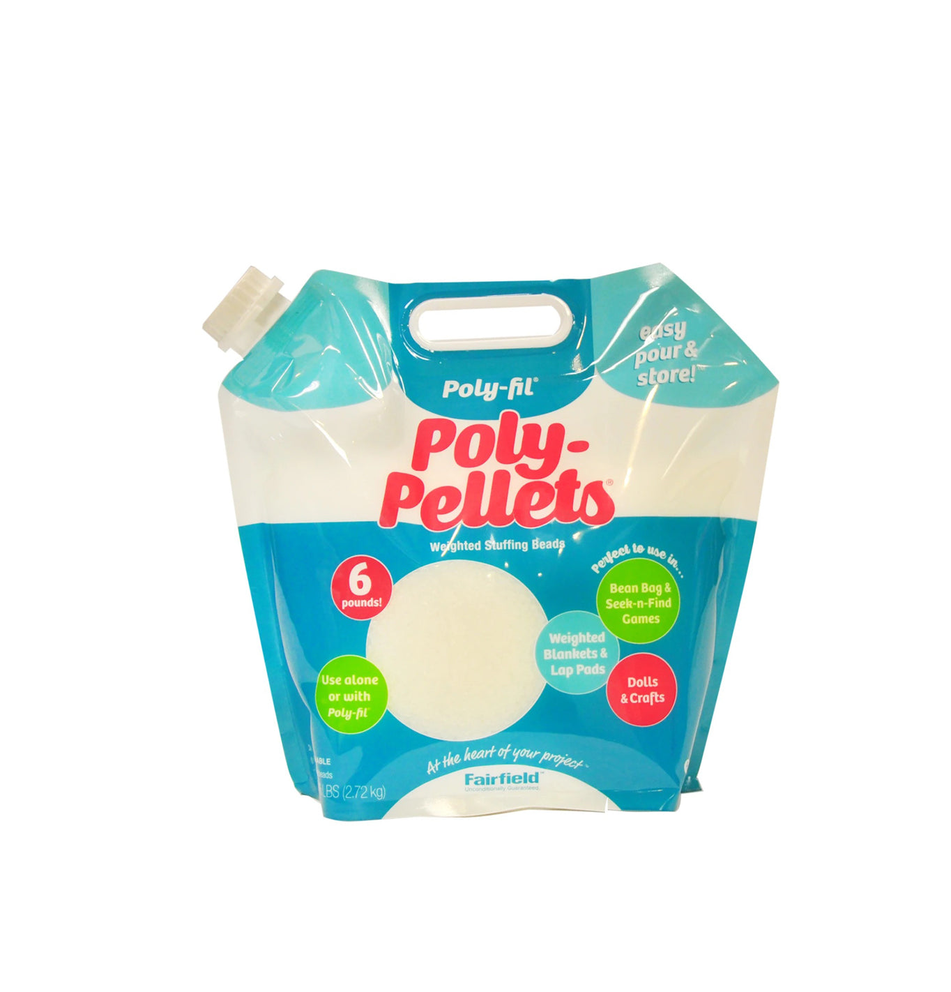 Poly-Fill - Poly pellets -weighted beads - 6 lbs
