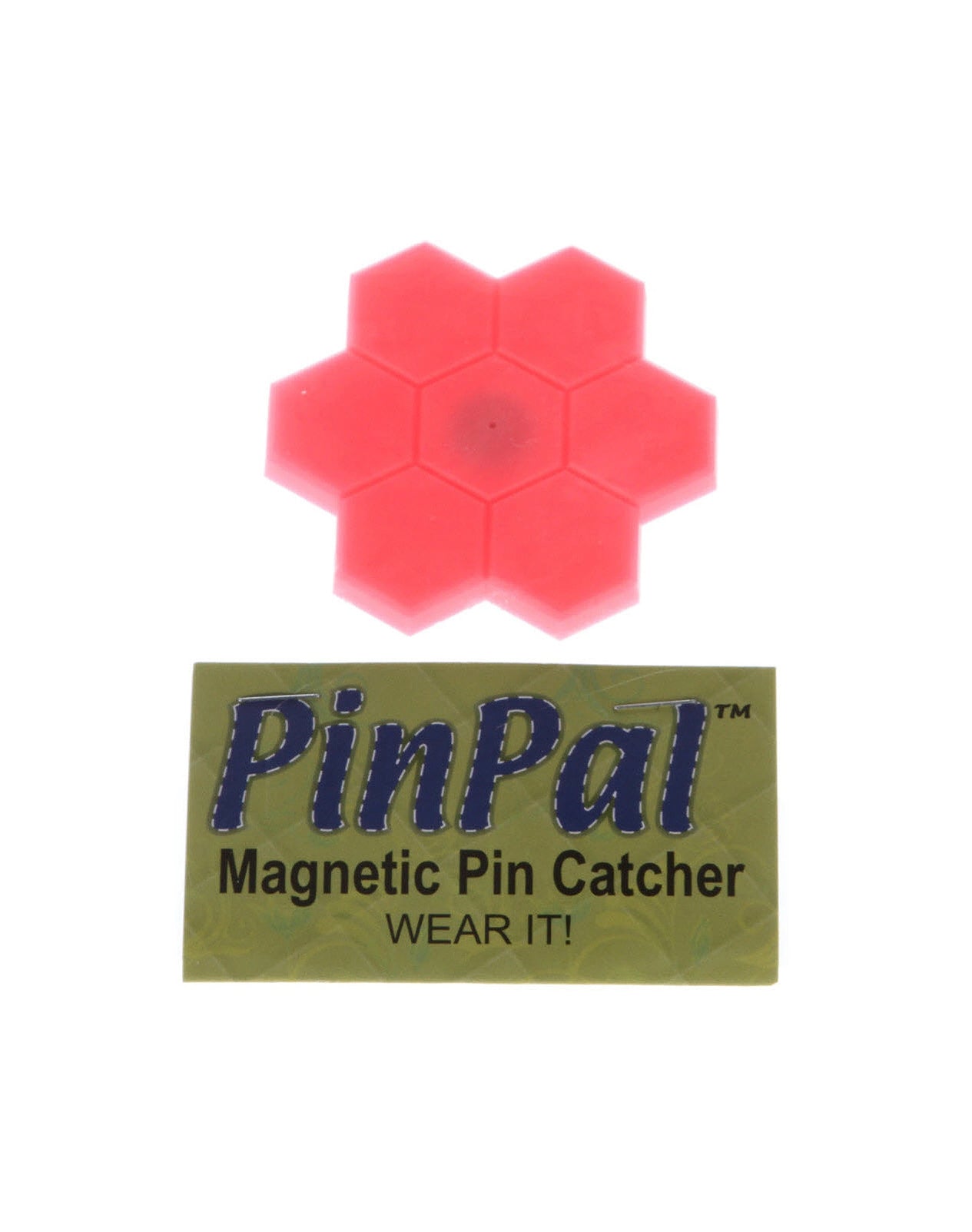 Pin Pal Magnetic Pin Catcher - english flower garden - pink - Stitchin' Tree