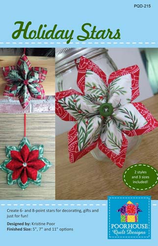 Holiday Stars - Poorhouse Quilt Designs