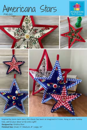 Americana Stars - Poorhouse Quilt Designs