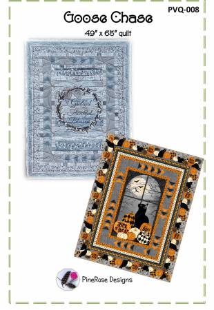Goose Chase - Finishes 49 x 65-Uses a Panel in the center. Can be made lar