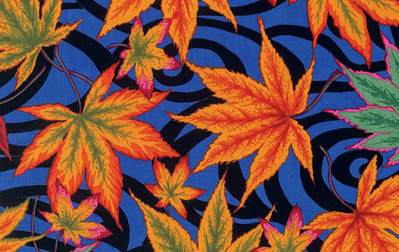 Maple Stream - Cobalt - Spring 2016 Kaffe Collective - by Philip Jacobs