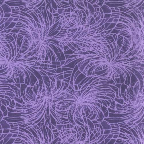 Extra Wide Flannel - approx.104 inches - Meadow - Lavender- light purple