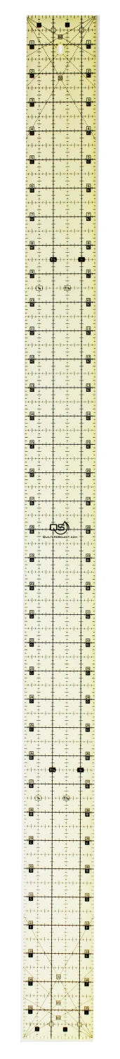 Quilters Select - 2.5 x 36 - non slip ruler - QS-RUL25X36