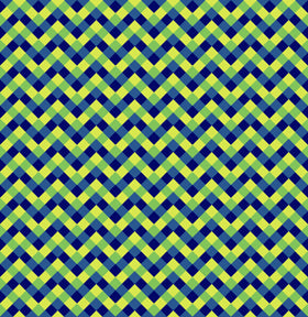 Slow Poke-Chevron-Navy/Lime